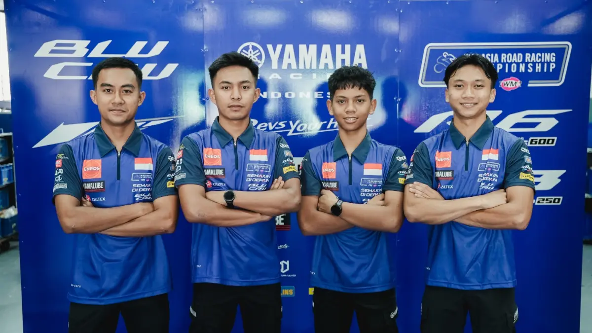 Empat riders Yamaha Racing Indonesia siap tampil di ajang ARRC 2026 di Sepang, Malaysia.