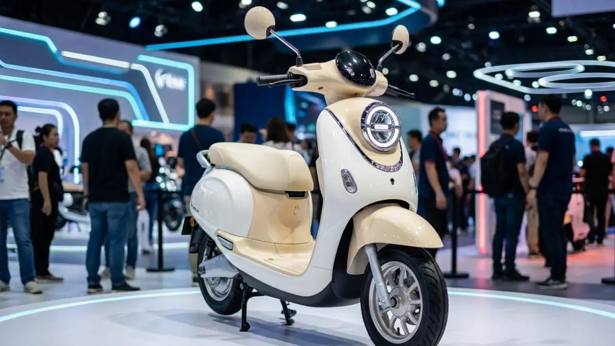 Motor listrik Indomobil Cutie 2026 hadir dengan harga Rp15 jutaan, desain imut, fitur lengkap, dan jarak tempuh hingga 135 km.