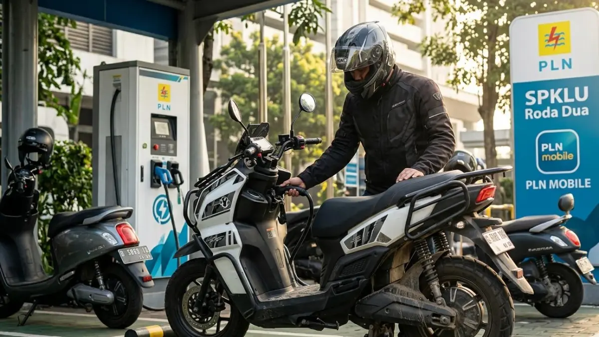 Motor listrik Indomobil Tirano diuji 73 km, sisa baterai 12 persen. Jarak tempuh asli diperkirakan tembus 80 km.