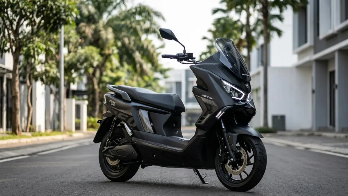 Polytron Fox 350 hadir dengan harga Rp15,5 juta via sewa baterai atau Rp27,5 juta beli penuh. Simak skema dan keunggulannya di sini!