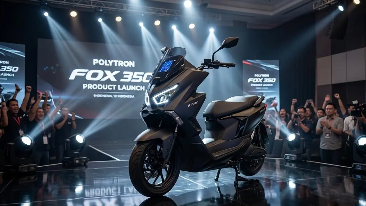 Polytron Fox 350 hadir gantikan Fox A dengan fitur canggih, desain mirip NMAX, dan harga mulai Rp15,5 juta. Simak spesifikasi lengkapnya!
