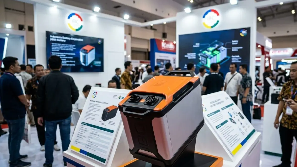 Baterai motor listrik lokal IBC siap dipakai Gesits, prototipe IP65 buatan Indonesia ini jadi masa depan kendaraan listrik.