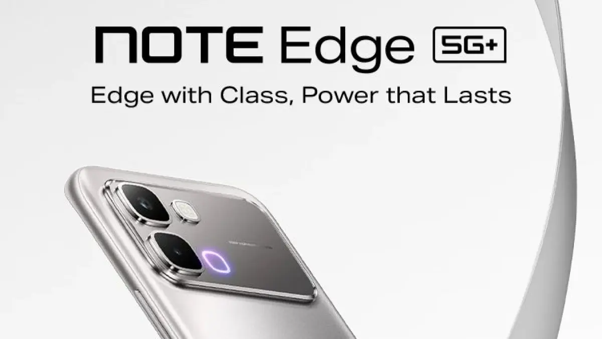HP Infinix Note Edge 5G murah hadir dengan desain premium, baterai 6500 mAh, dan performa kencang di harga 3 jutaan.