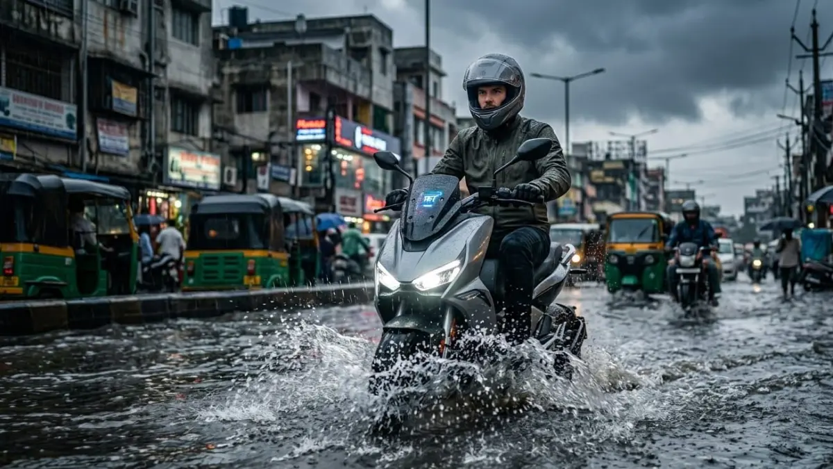 Motor listrik Alfa Servo Q hadir dengan jarak 125 km, desain Italia, TFT digital, dan bisa tembus banjir hingga 50 cm.