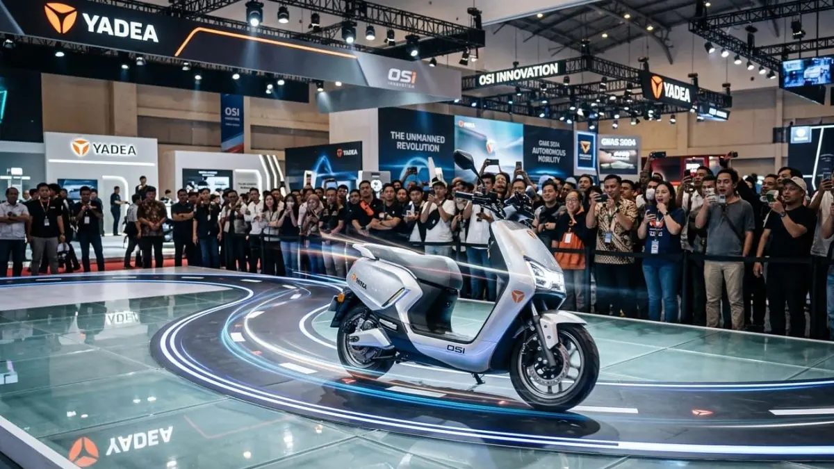 Motor listrik Yadea Osi bisa jalan sendiri, mundur-maju hingga nge-dance. Fitur unik ini bikin heboh dunia otomotif.
