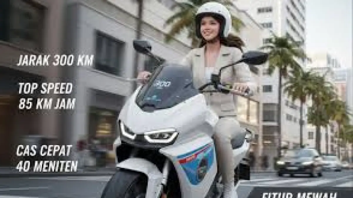 Motor listrik Zongsen IS5 hadir dengan jarak tempuh 300 KM, cas cepat 40 menit, dan konsumsi BBM cuma 1,5 liter.