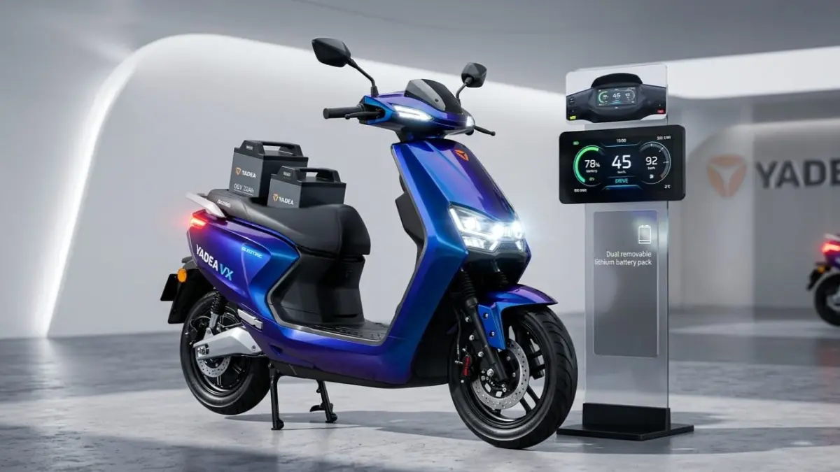 Review Yadea VX terbaru motor listrik Rp39 juta dengan fitur canggih, 92 km/jam, dan baterai ganda