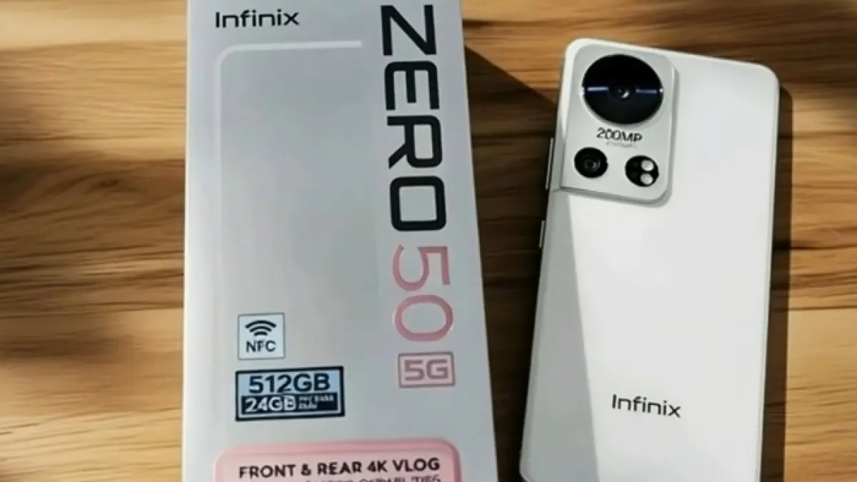 Hp Infinix 5G terbaru 2026 bocor dengan baterai 7000 mAh, kamera 200 MP, dan performa Snapdragon. Siap bersaing di kelas flagship.