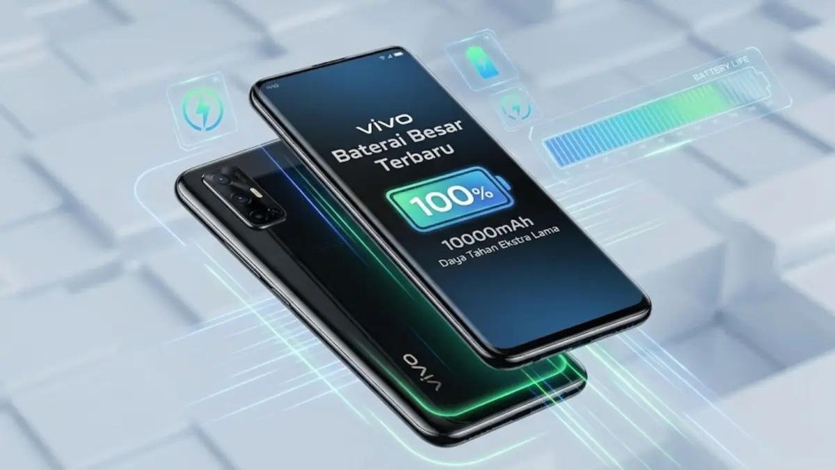 HP Vivo baterai besar terbaru Vivo Y31D hadir dengan 7.200 mAh, fitur lengkap, dan performa tangguh. Ini spesifikasi lengkapnya!