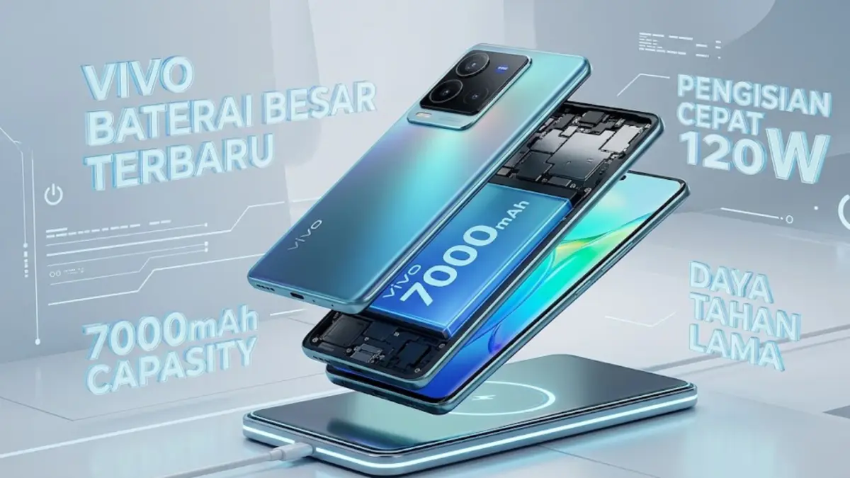 HP Vivo baterai besar terbaru Vivo Y500i hadir dengan 7.200 mAh, RAM hingga 12 GB, dan fitur lengkap. Ini harga dan spesifikasinya!