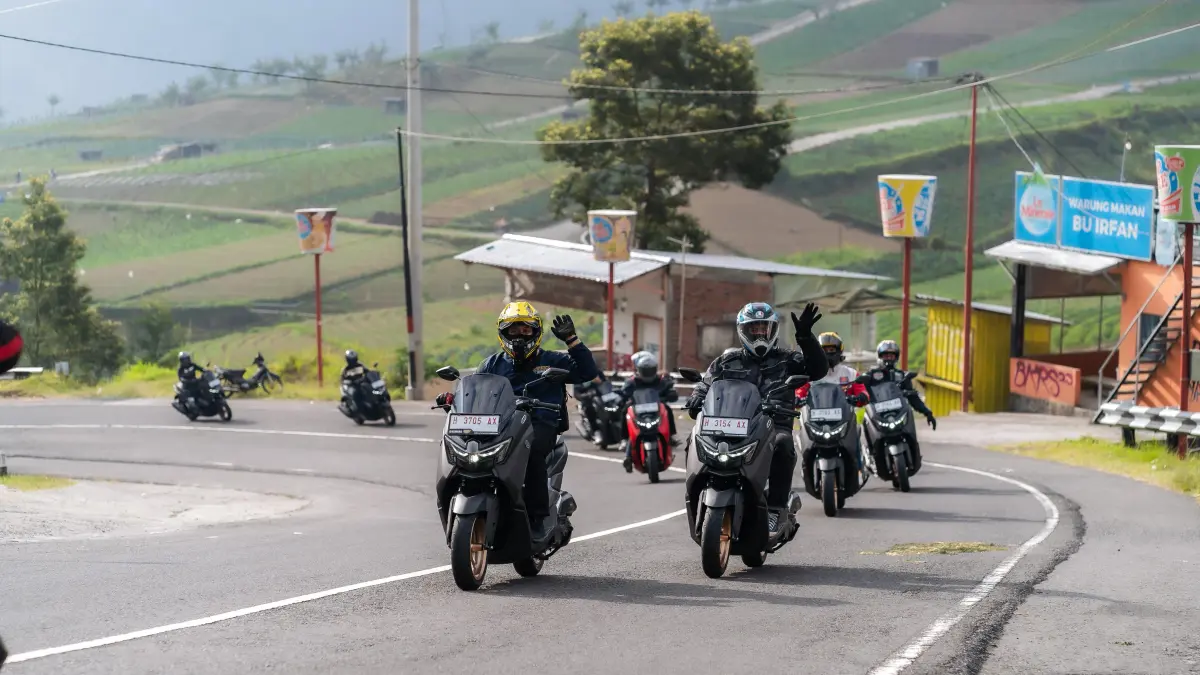 MAXI Yamaha terus membuktikan eksistensinya sebagai skutik premium yang mampu menjawab beragam kebutuhan mobilitas konsumen.