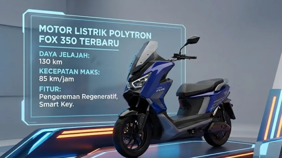 Review polytron fox 350 lengkap: uji 350 km bongkar kelebihan, kekurangan, dan realita motor listrik Rp15 jutaan!