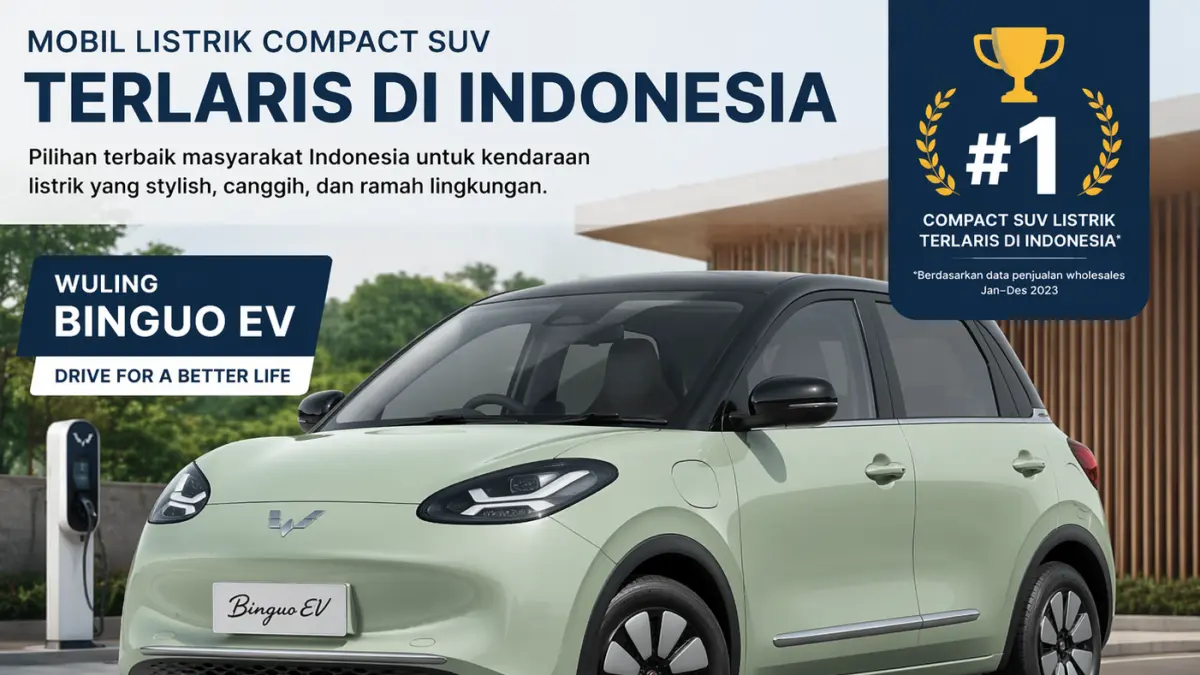  mobil listrik compact SUV terlaris di Indonesia 