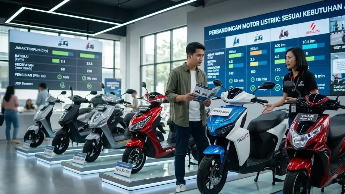 Rekomendasi motor listrik harga 10–20 juta: tak semua cocok untuk semua kebutuhan, simak penjelasan lengkapnya di sini!