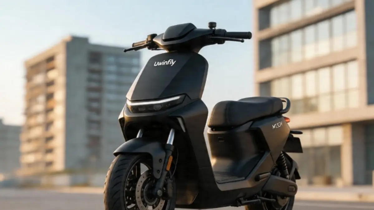 Motor listrik Indomobil Cutie meluncur di IMS 2026, harga Rp15 juta dengan fitur lengkap dan jarak tempuh hingga 135 km. Ilustrasi Gemini AI