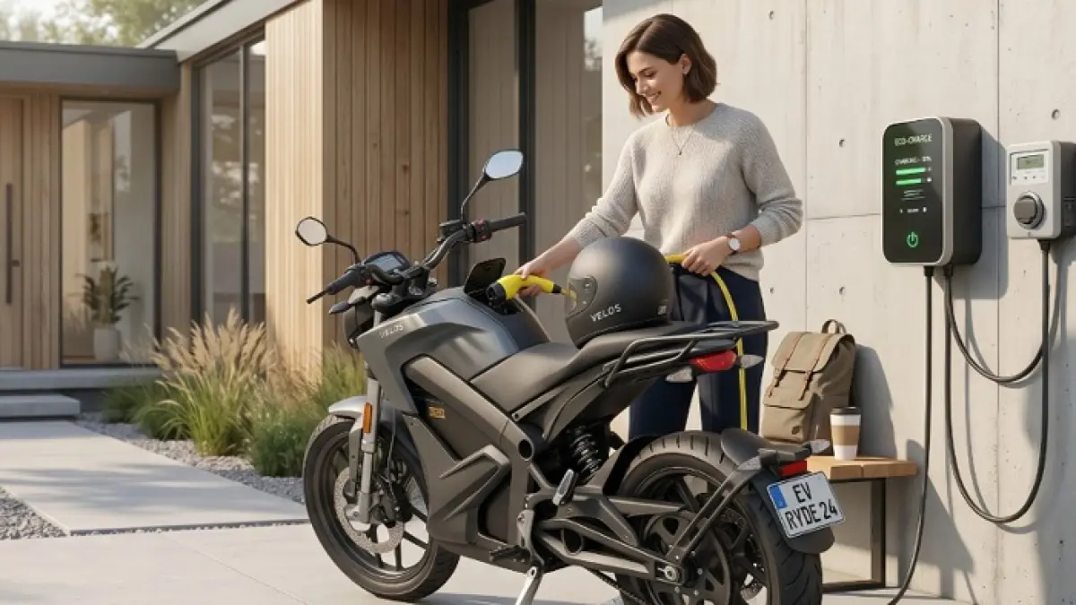 Rekomendasi motor listrik terbaik 2026 dengan teknologi canggih, fitur NFC, fast charging, hingga kecepatan 130 km/jam. Ilustrasi Gemini AI