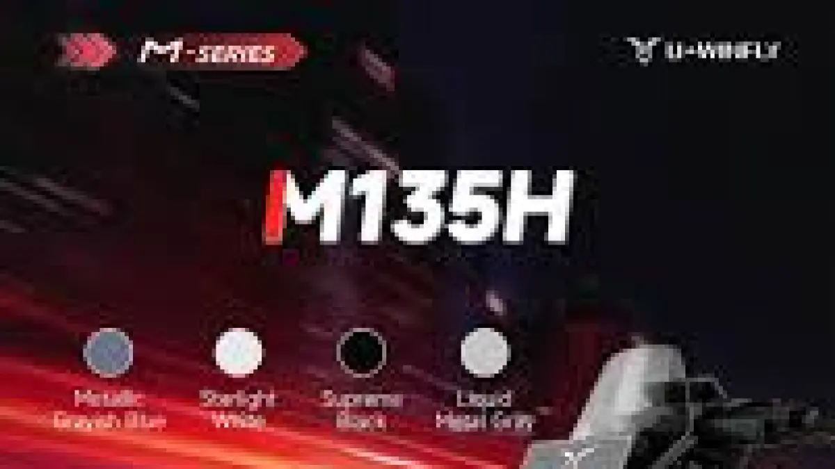 Uwinfly M135H meluncur dengan top speed 105 km/jam, jarak tempuh 180 km, dual baterai lithium dan harga Rp21 jutaan.