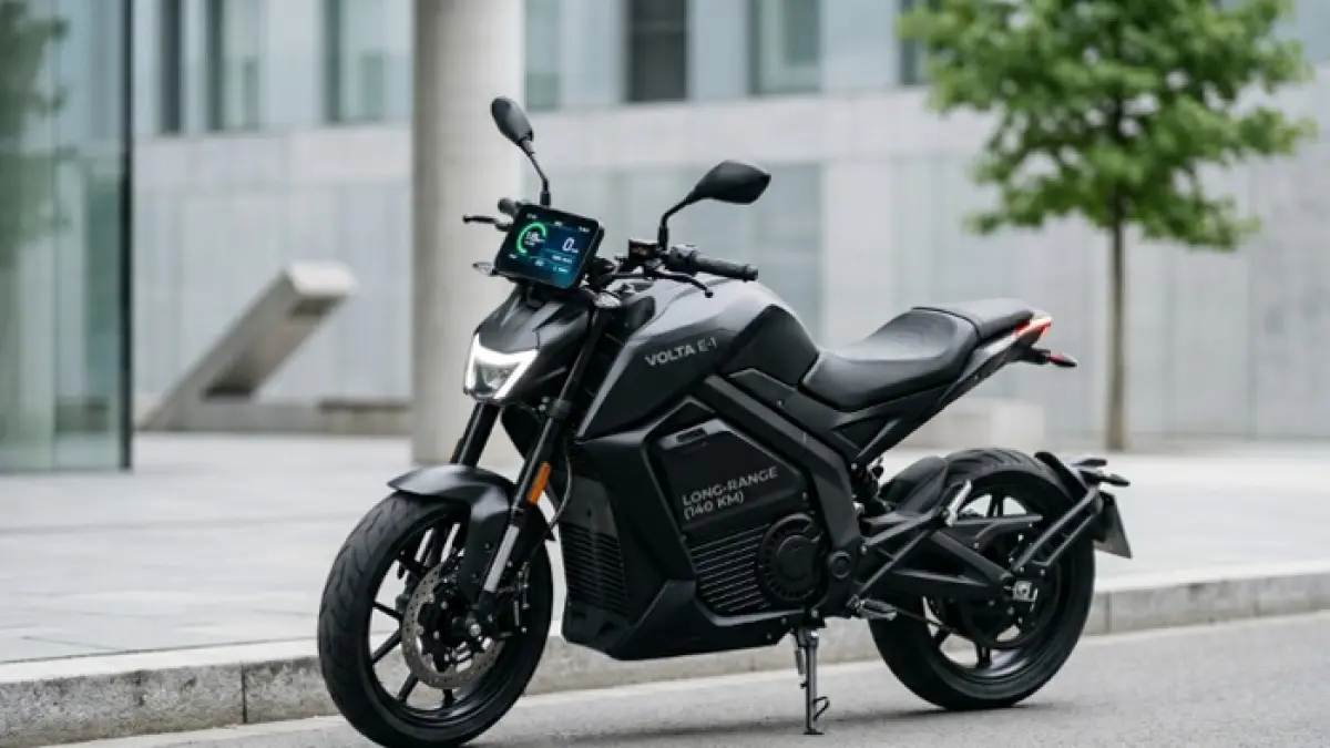 Yamaha IS06 hadir dengan desain futuristik dan jarak tempuh 160 km. Motor listrik ini jadi solusi mobilitas modern yang efisien. Ilustrasi Gemini AI