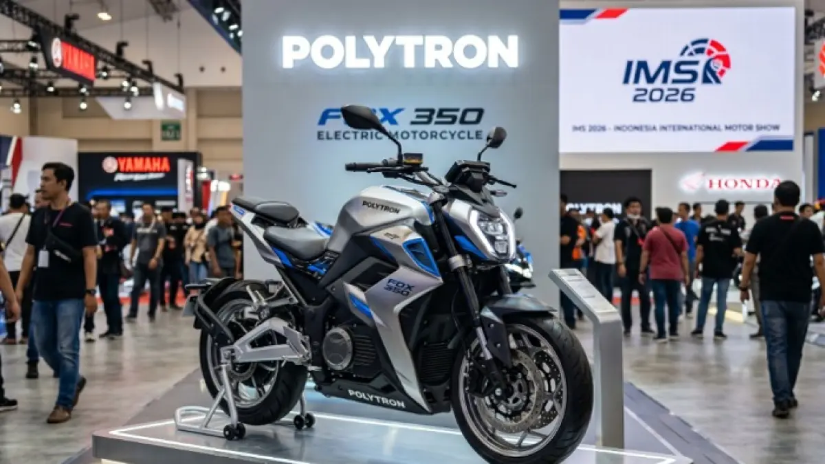 Yamaha IS06 hadir dengan jarak tempuh 160 km dan teknologi pintar. Motor listrik ini siap jadi solusi mobilitas hemat dan ramah lingkungan. Ilustrasi Gemini AI