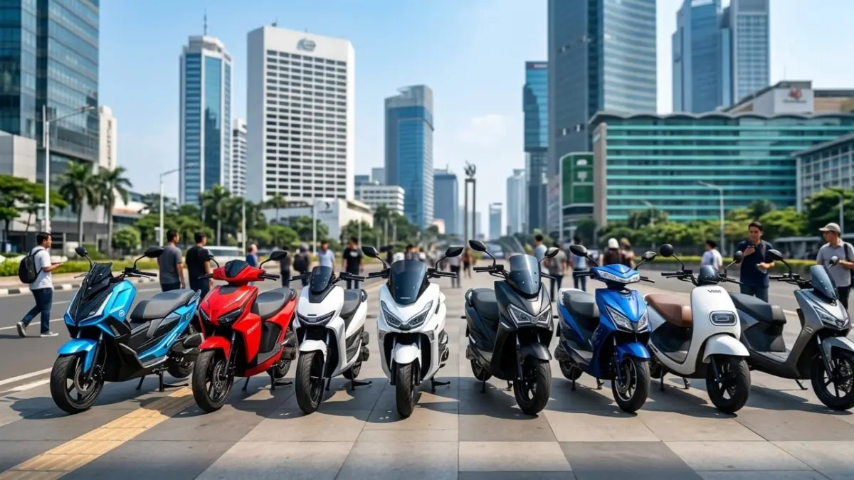 10 motor listrik terbaik di Indonesia 2026, dari harga murah hingga fitur canggih. Pilih sesuai kebutuhan dan gaya berkendara Anda!