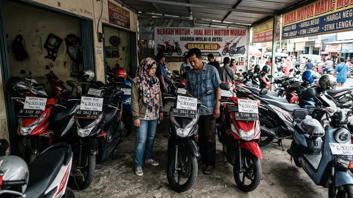 Motor harga 7 juta rupiah jadi incaran! Ini daftar tipe murah dan tips memilih agar tidak salah beli kendaraan hemat.
