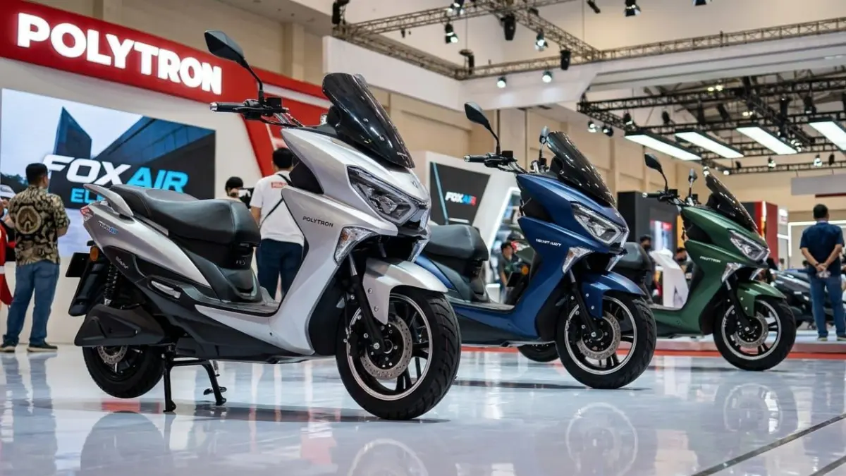 Motor listrik Polytron Fox Air diskon Rp7 juta di GIIAS, kini Rp13 jutaan dengan jarak tempuh 130 km dan spek dewa.

