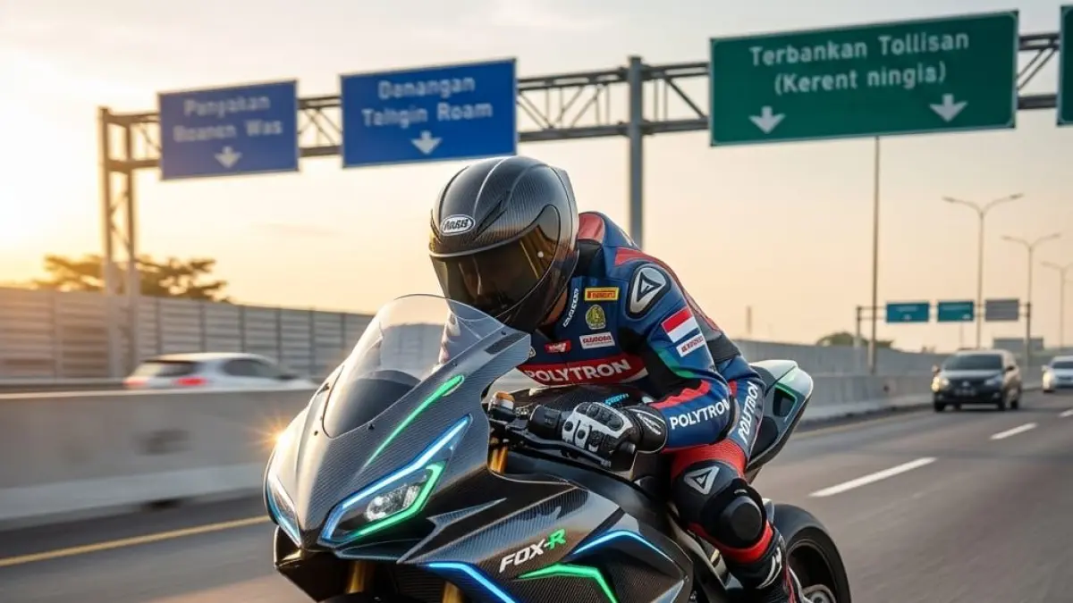 Motor listrik tercepat di Indonesia hadir dengan kecepatan tinggi dan akselerasi instan, siap saingi motor bensin di jalanan.