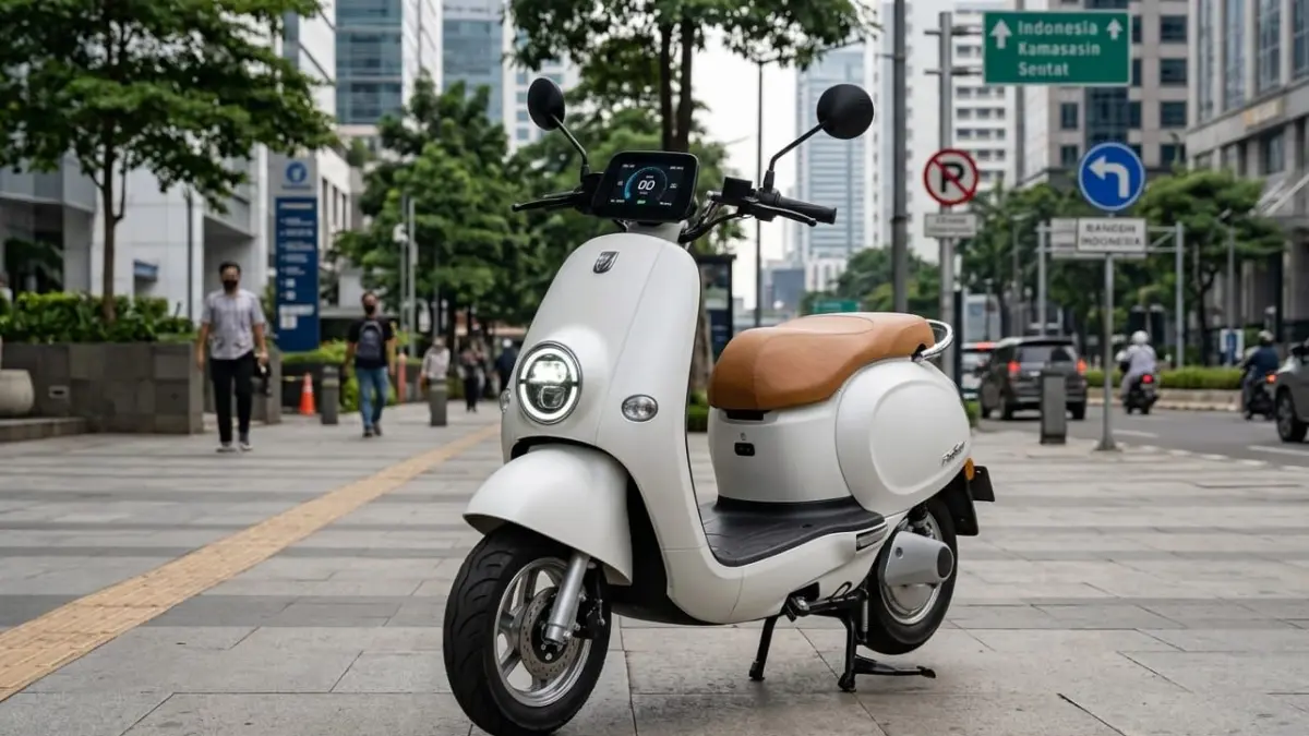 Motor listrik murah 11 jutaan dengan jarak 262 km hadir di Indonesia 2026. FinFas Evo siap jadi pilihan utama!
