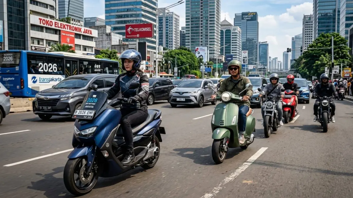 Motor listrik paling worth it 2026 dari Rp2 jutaan hingga jarak 130 km. Ini 6 rekomendasi terbaik untuk kebutuhan harian!