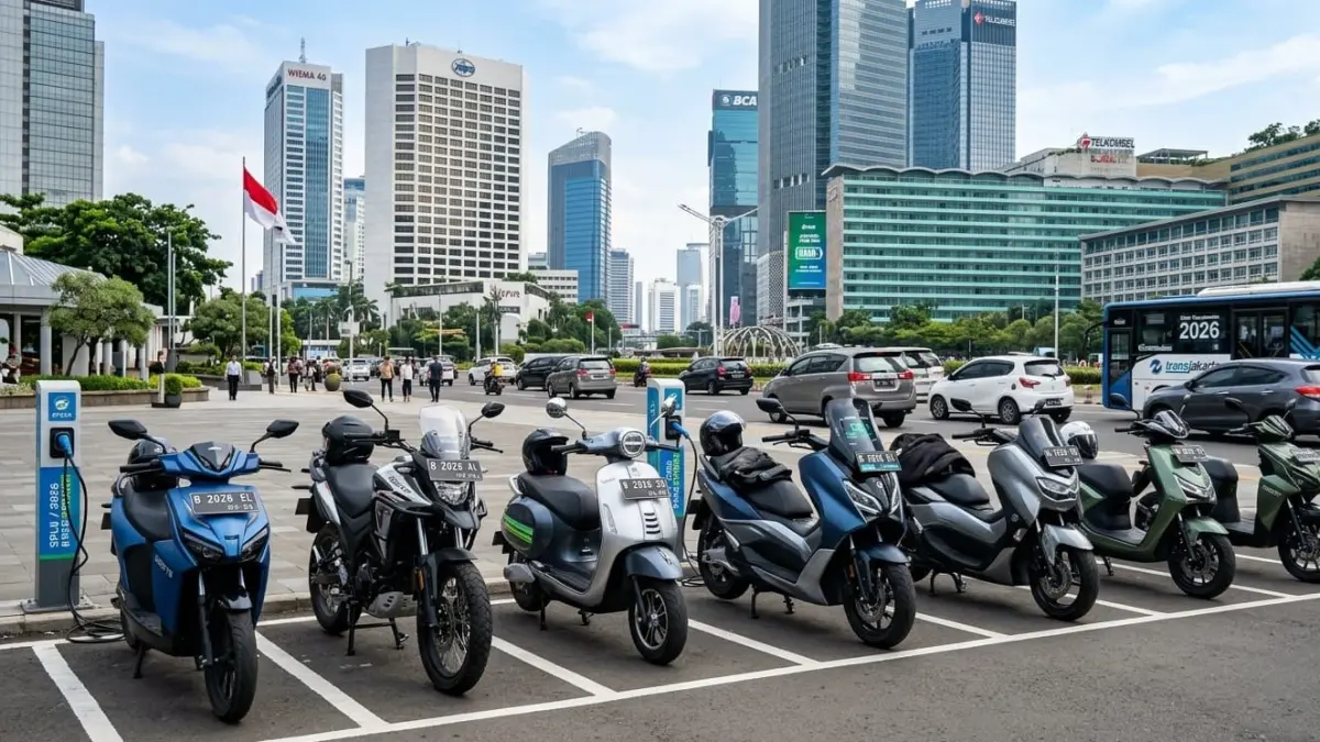 Rekomendasi motor listrik yang bagus dan awet 2026, jarak hingga 140 km dan harga mulai Rp14 jutaan. Pilihan terbaik untuk harian!
