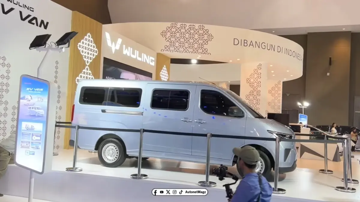 Wuling EV Van hadir dengan jarak tempuh 400 km, siap jadi mobil listrik komersial unggulan di Indonesia. (screenshot youtube)