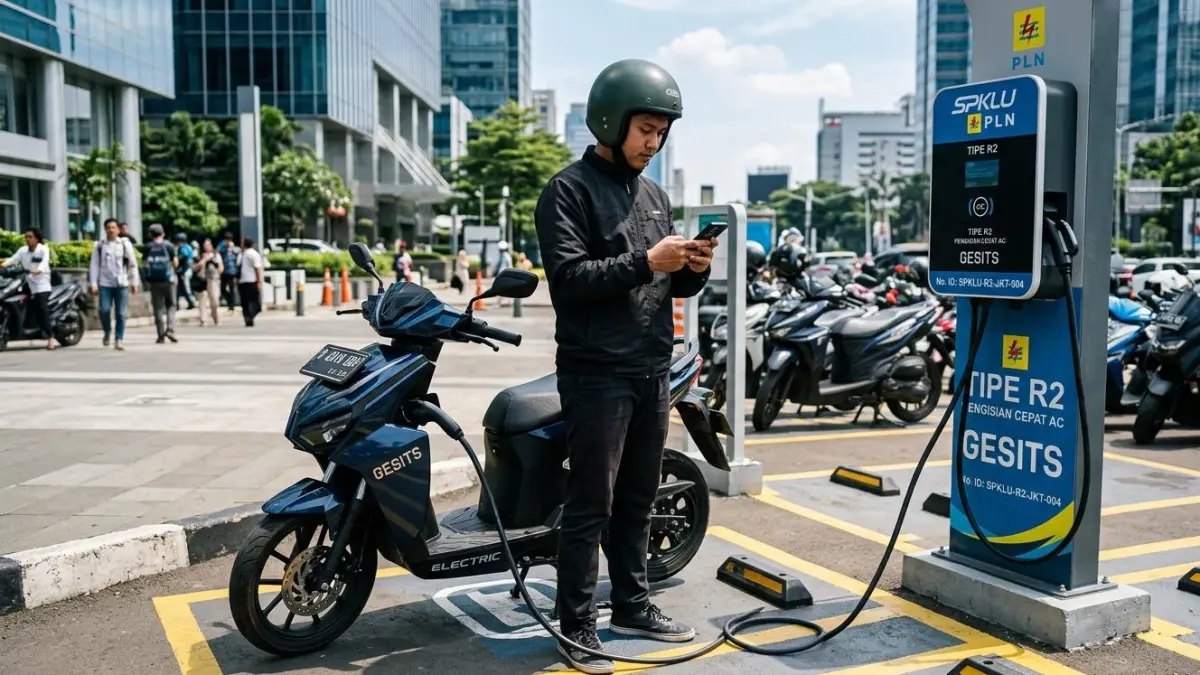 Cara ngecas motor listrik di SPKLU PLN pakai PLN Mobile, praktis dan cepat! Ikuti panduan lengkapnya di sini.