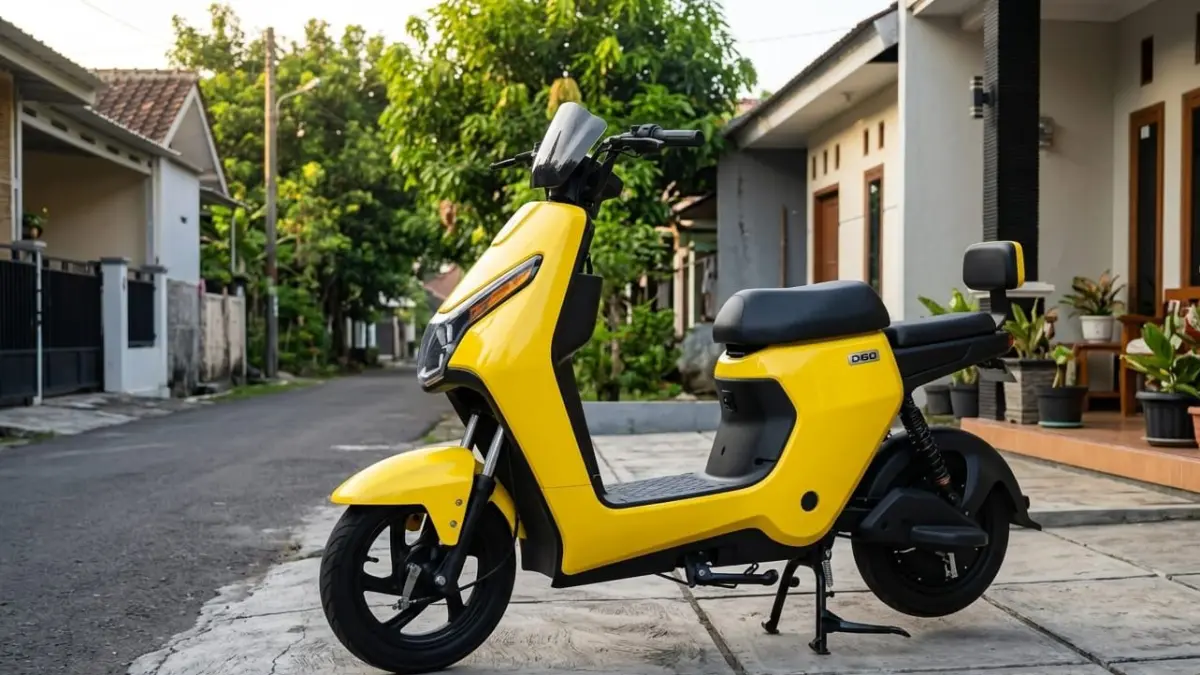 Sepeda listrik Rp3 jutaan D60 jadi incaran! Harga murah, stok ready, dan cocok untuk mobilitas harian hemat biaya.