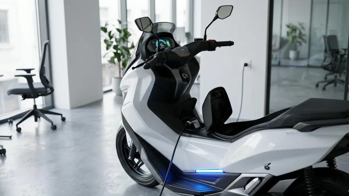 Tes charging Maka Cavalry, 1 jam tambah 11 persen! Motor listrik ini diklaim bisa tempuh hingga 160 km.