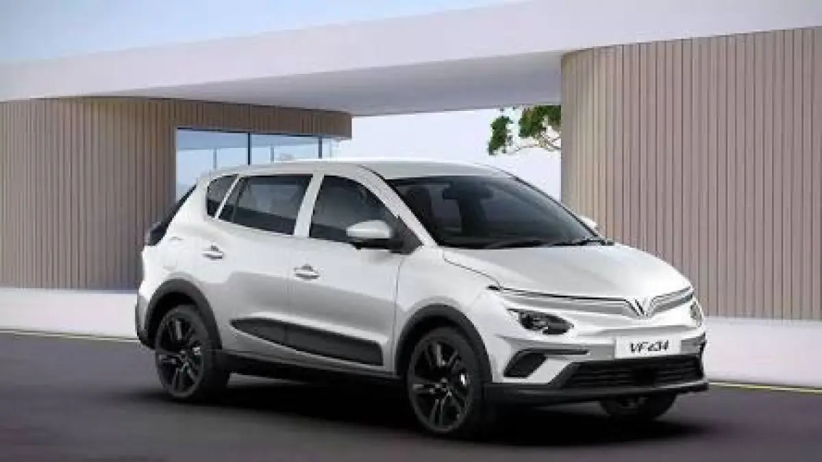 VinFast VF e34 hadir sebagai SUV listrik murah Rp283 jutaan dengan fitur lengkap dan performa mumpuni, siap saingi mobil Jepang dan China. (Google)