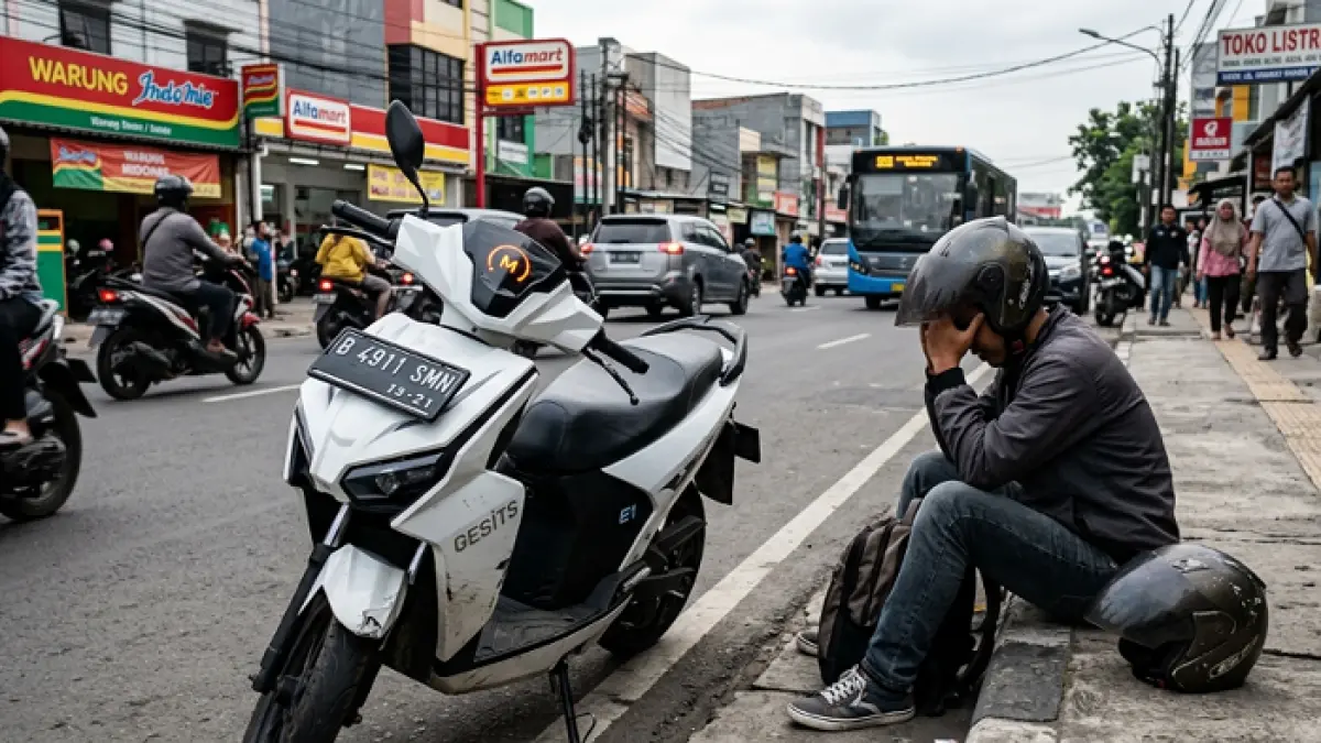 Motor listrik Fox 350 diuji bawa 170 kg beban, hasil jarak tempuh capai 113 km. Simak detail uji ekstremnya di sini ! Ilustrasi Gemini AI