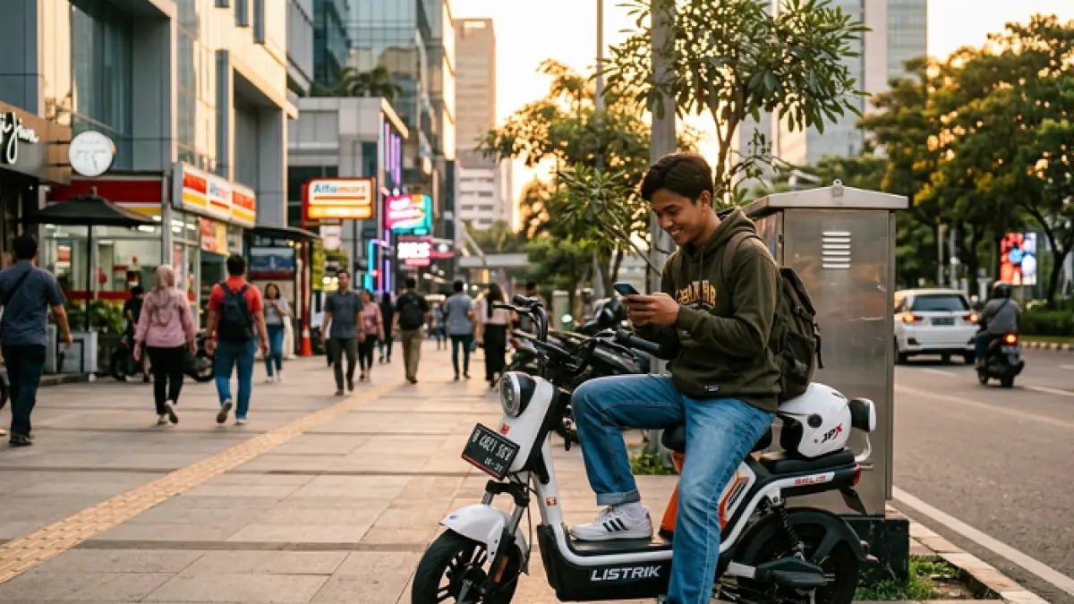 NMAX Neo vs Uwinfly M100, motor listrik murah mulai geser skutik bensin? Simak perbandingan lengkapnya ! Ilustrasi Gemini AI