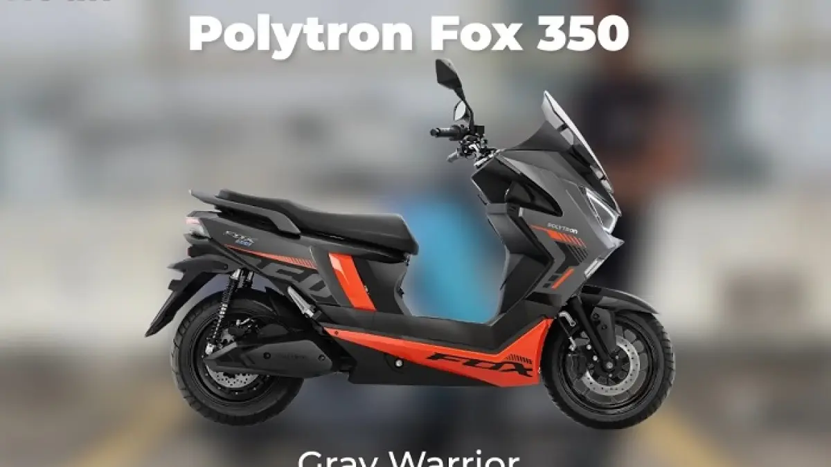 Harga Polytron Fox 350 Indonesia dan spesifikasi terbaru 2026, motor listrik murah dengan fitur lengkap dan jarak tempuh jauh. (SC YOUTUBE)