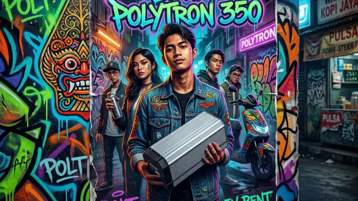 Ketahanan baterai Polytron Fox 350 setelah 300 km masih stabil tanpa penurunan signifikan. Simak fakta lengkapnya di sini. (GEMINI AI)