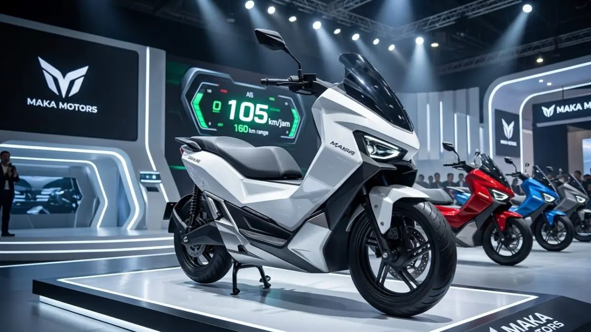 Motor listrik Maka Cavalry meluncur dengan top speed 105 km/jam dan jarak 160 km. Simak fitur canggih dan harga lengkapnya.
