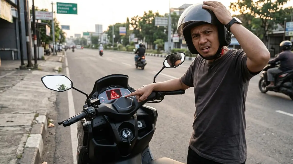 Pengalaman pakai Polytron Fox 350, mulai dari indikator M sering muncul hingga setir putus dalam 3 bulan pemakaian.