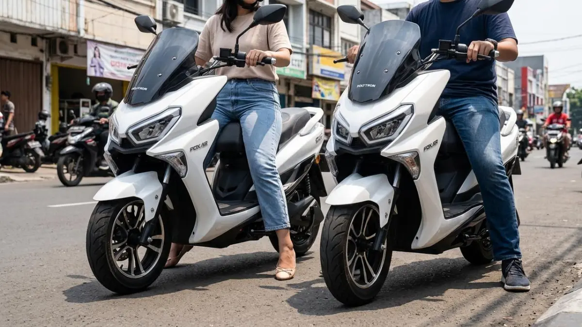 Uji ergonomi Polytron Fox Air, cocok untuk tinggi 150 cm hingga 188 cm. Nyaman dipakai semua postur tubuh!
