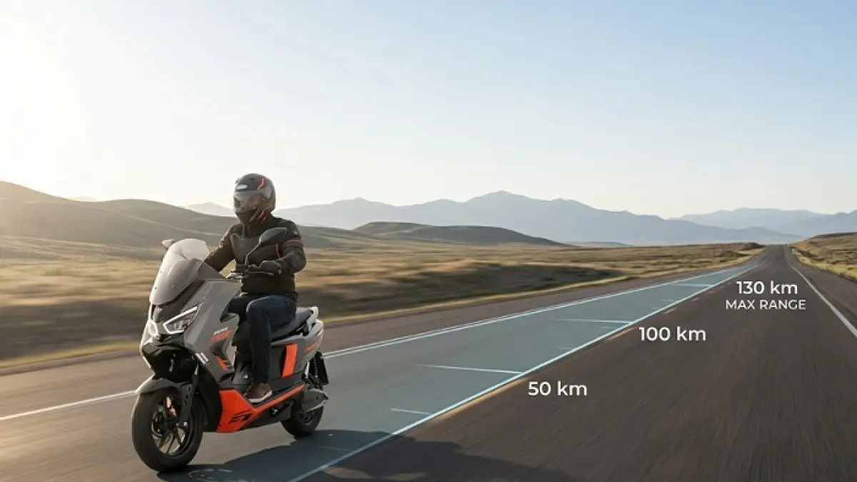 Modifikasi Polytron Fox 350 tanpa hilangkan garansi, lengkap dengan harga crash bar, bracket, dan fitur unik untuk touring. Ilustrasi Gemini AI
