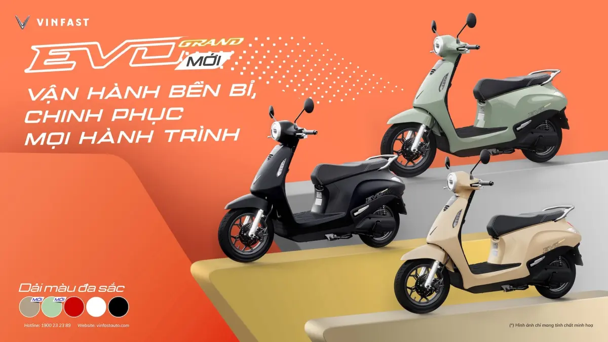 Motor listrik VinFast Evo 200, Feliz S, Theon S hingga Klara S dipamerkan di Bangkok Motor Show dengan desain skuter Eropa.