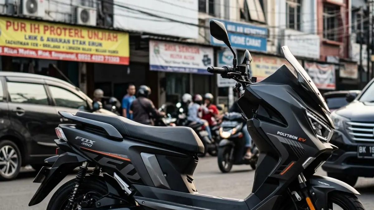 Polytron Fox 350 hadir dengan harga Rp15 jutaan dan jarak tempuh 136 km. Simak review lengkap motor listrik terbaru ini!
