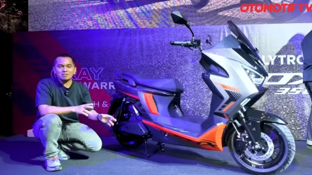 Polytron Fox 350 resmi meluncur dengan desain baru, fitur lengkap, dan harga Rp15 jutaan. Simak spesifikasi dan keunggulannya!(screenshot youtube)