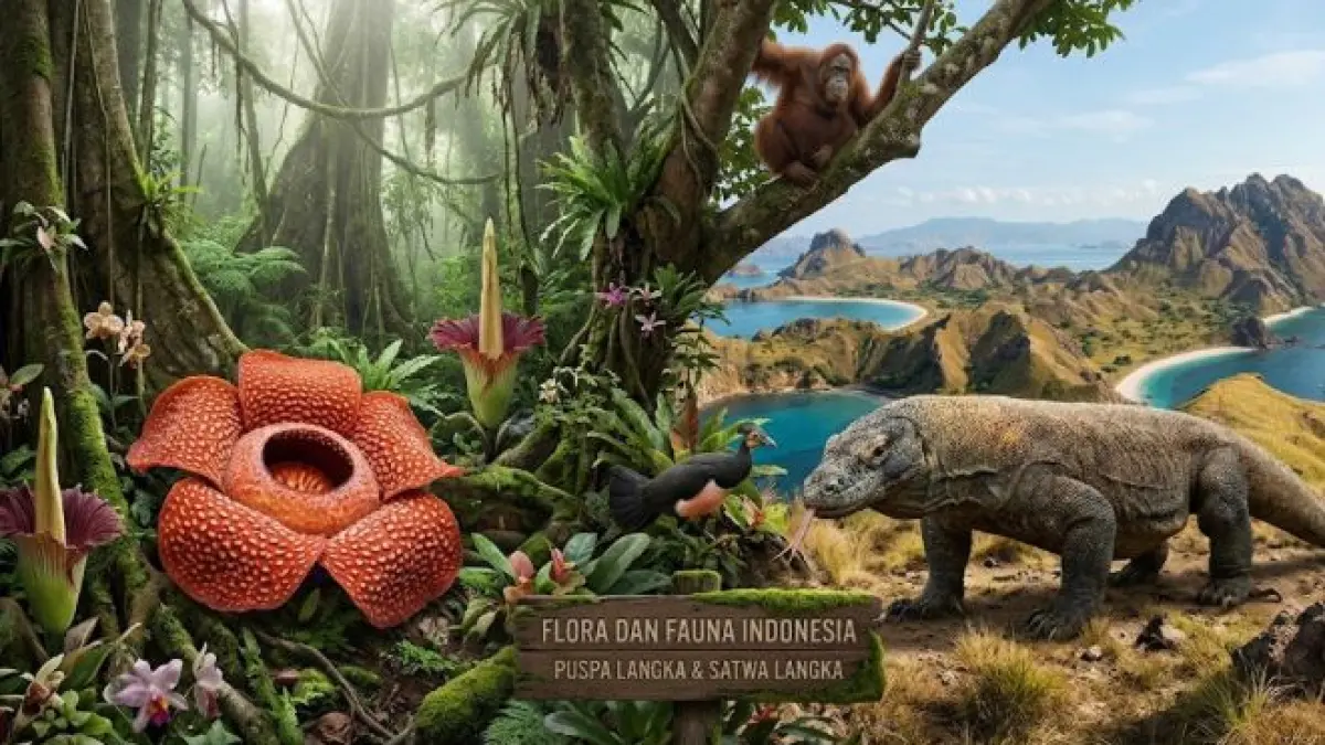 Mengapa kanguru ada di Papua? Simak rahasia sebaran flora dan fauna di Indonesia dan dunia serta pengaruh sejarah geologis terhadap ekosistem. (gemini ai)