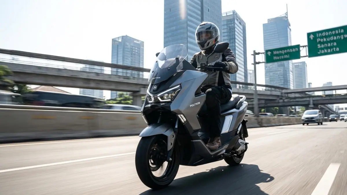 Review Polytron Fox 350 setelah 350 km: performa kencang, biaya murah, tapi ada kekurangan penting yang wajib diketahui.
