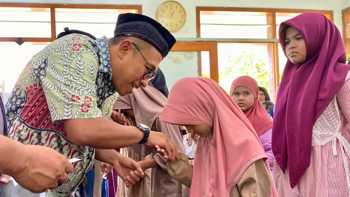 Santunan anak yatim PG Modjopanggoong, wujud kepedulian dan kebersamaan. Menebar kebaikan hari ini, menguatkan langkah menyambut buka giling Mei 2026.