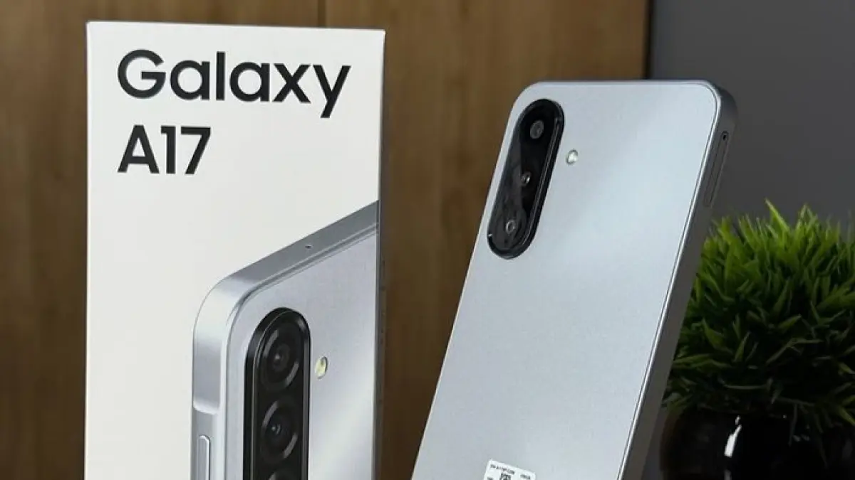 Review Samsung Galaxy A17 5G, HP Rp3 jutaan dengan kamera OIS, fitur AI, dan update panjang, tapi desain layar jadi sorotan. (Pinterest)